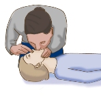 How to Perform CPR Child\JPG\CPRchild 5b.jpg